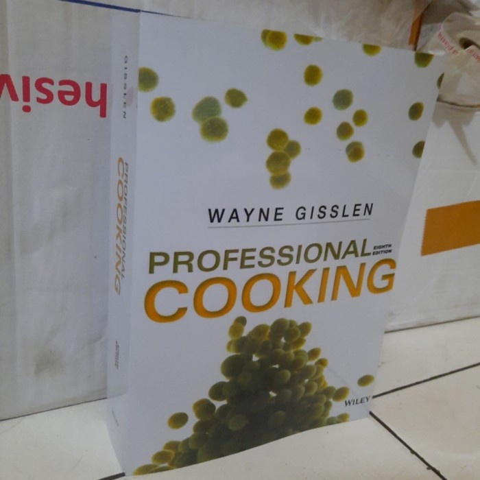 PROMO Professional Cooking 8th eighth edition by Wayne Gisslen 8