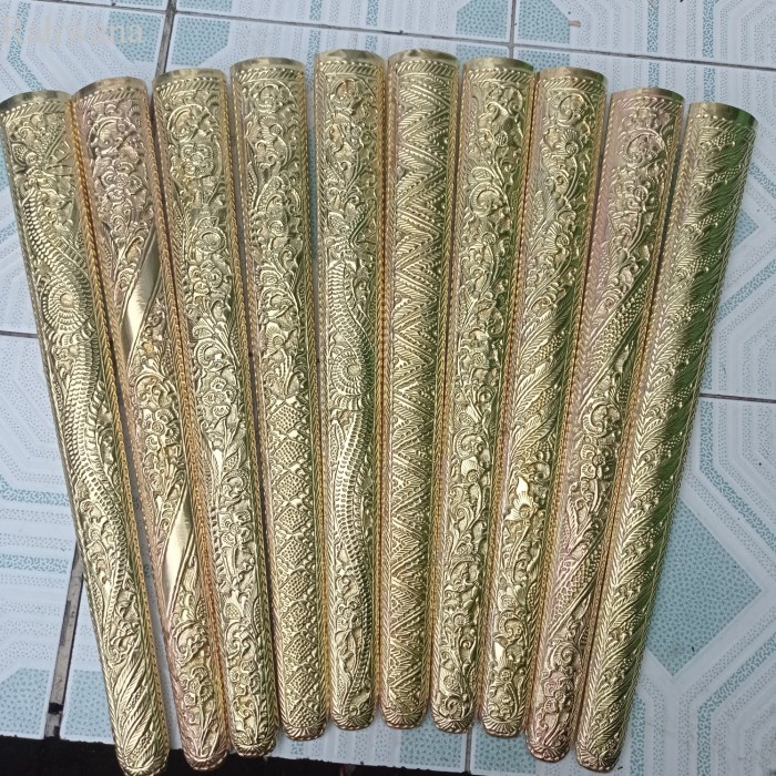 

terlaris pendok motif solo tebal 0.3mm