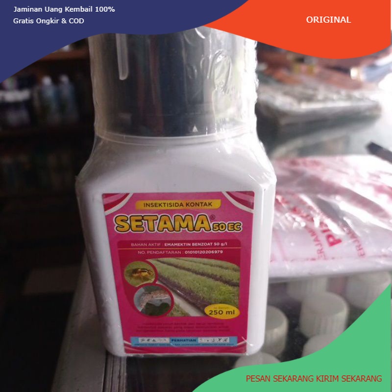 insektisida setama 50 ec 250 ml emamectin benzoat setama stama