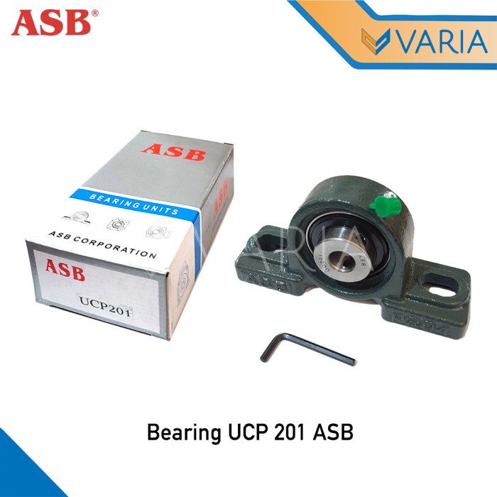 Bearing UCP 201 ASB Diameter As 12 mm Laher Pillow Block Duduk
