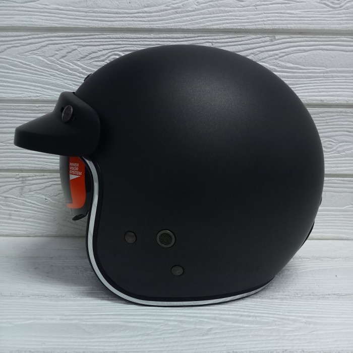 HELM RETRO NJS NX-2 HELM RETRO INTERCOM HELM RETRO PREMIUM - GUNMATE DOFF, L