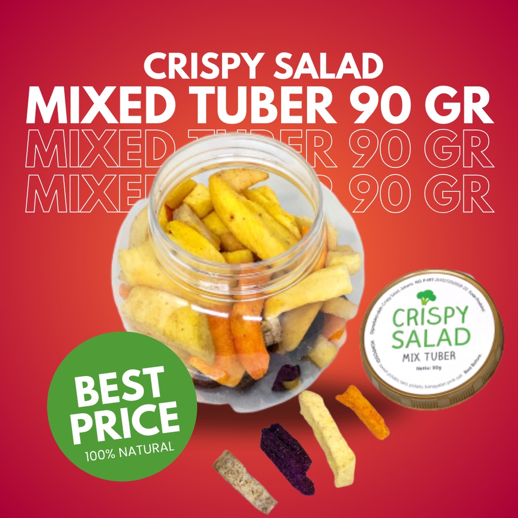 

Crispy Salad Mixed Tuber 90gr