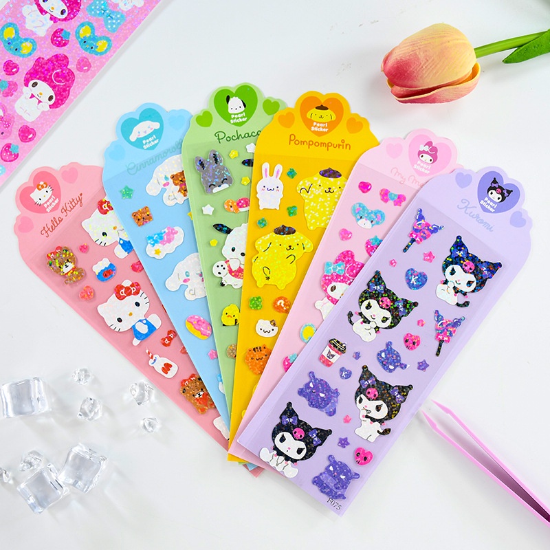 

(Nova) STIKER SANRIO BLINK BLINK LOVE CINNAMOROLL/ KUROMI/ MELODY/ STICKER SANRIO MELODY / KUROMI/ CINNAMOROLL LOVW