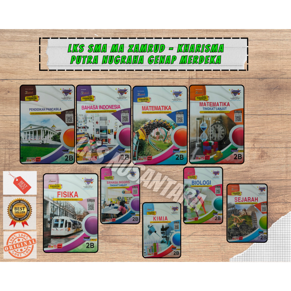 LKS SMA KELAS 11 SEMESTER GENAP KURIKULUM MERDEKA - Zamrud - Kharisma  PUTRA NUGRAHA - LKS BAHASA IN