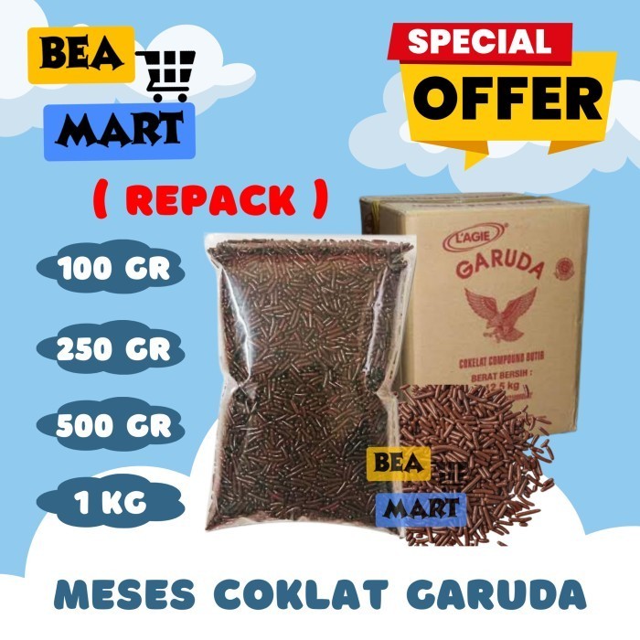 

Meses Garuda Coklat 100 250 500 1 kg | Repack 100gr 250gr 500gr 1kg