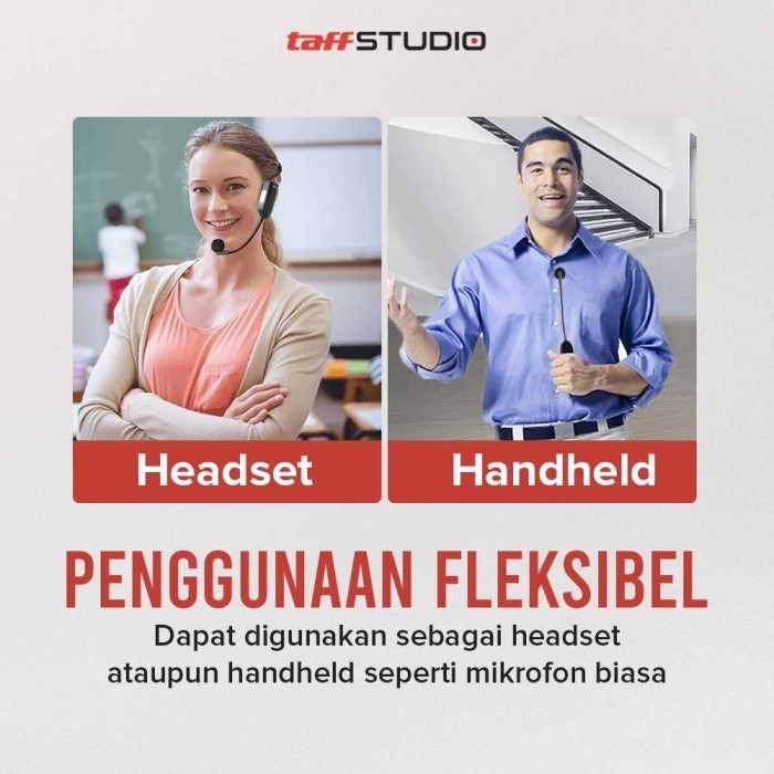 Microphone Tour Guide Mikrofon Mic Bando Wireless Bluetooth Mic Tour Guide