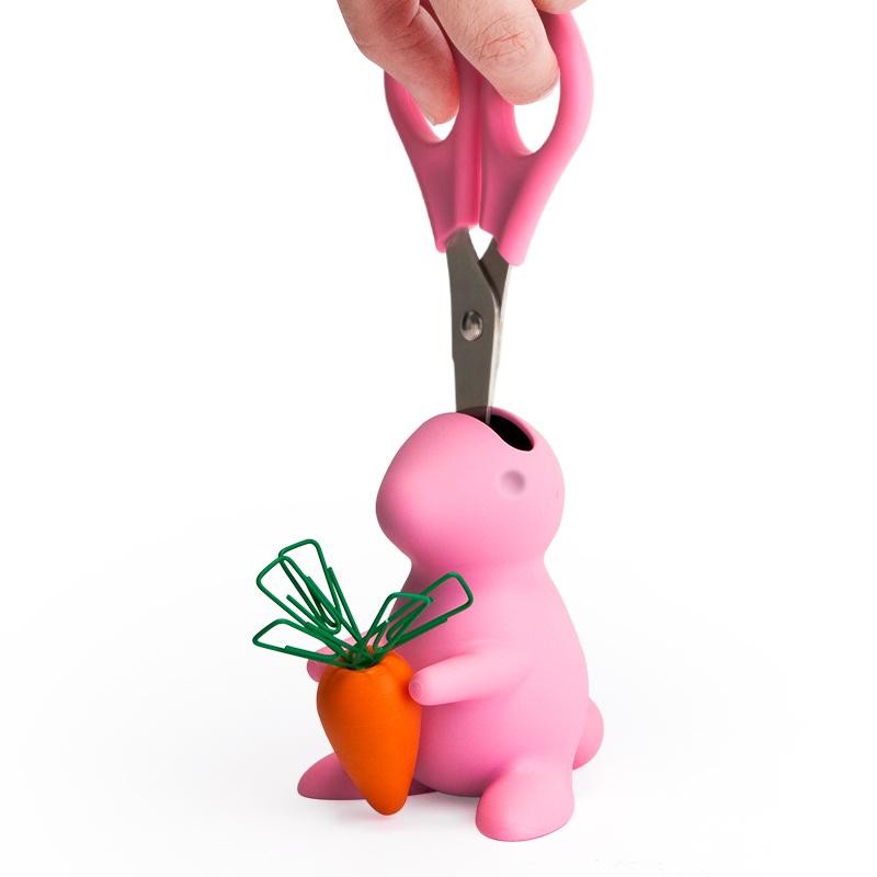 

Qualy Desk Bunny Scissors (Pink)