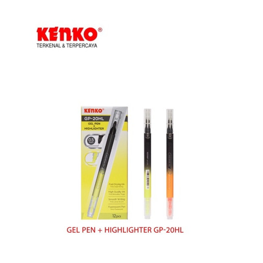 

KENKO GEL PEN + HIGHLIGHTER GP-20HL