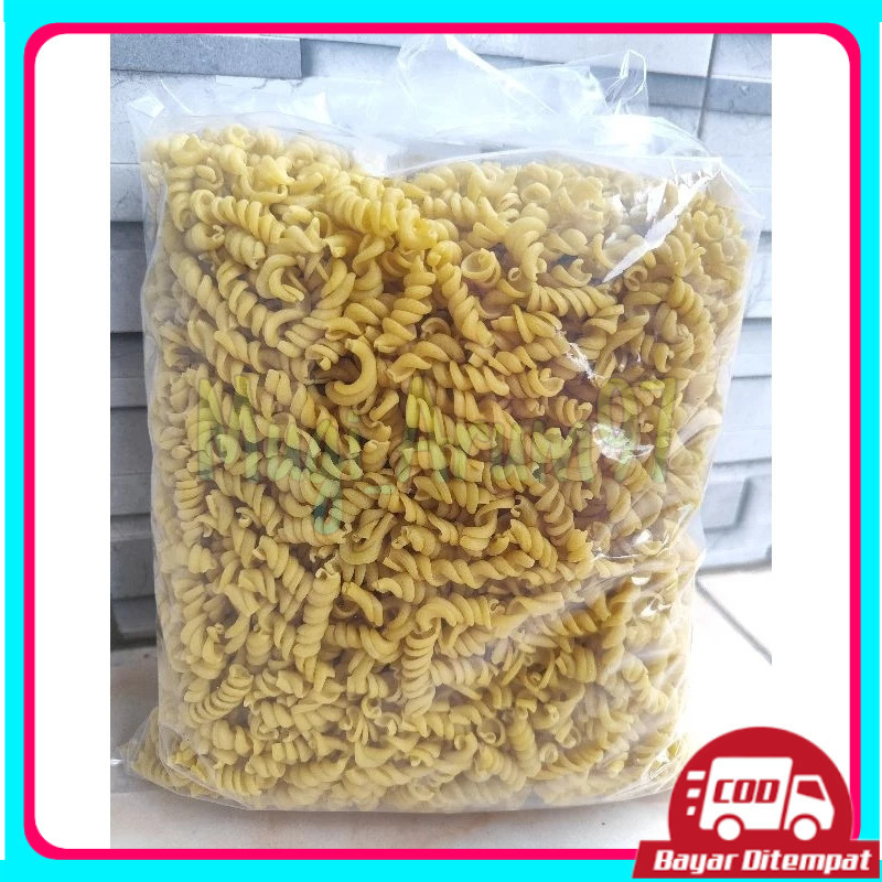 

Makaroni spiral bantat mentah 1kg