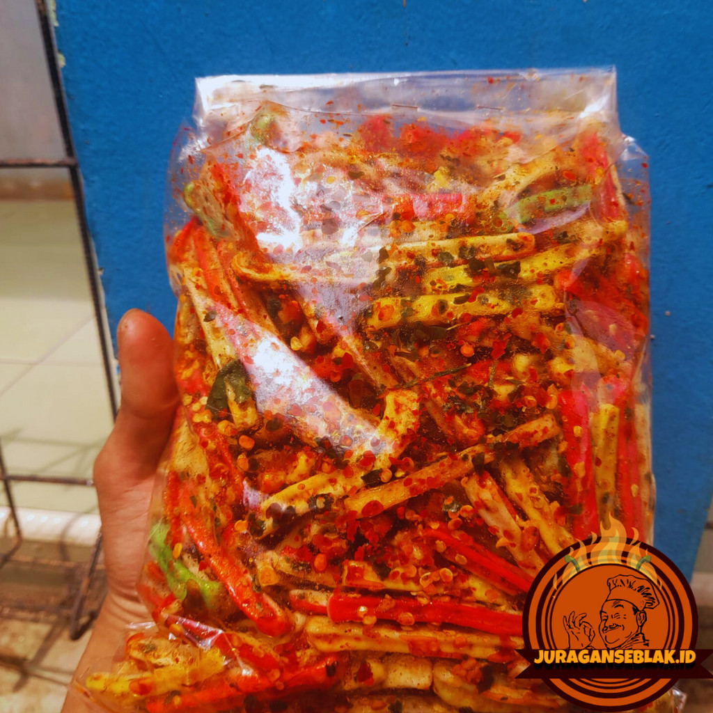 

KERUPUK BETON VIRAL / JAAT JADUL 250GRAM PEDAS CILI OIL ala JuraganSenack.id