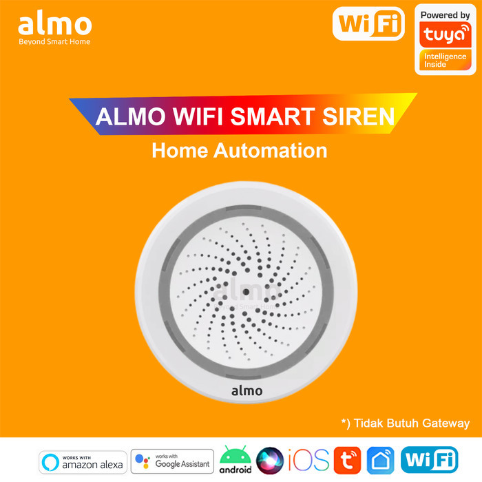 

ALMO Tuya Smart WiFi SOS Panic Emergency Button Untuk Manula Sakit - SOS Button