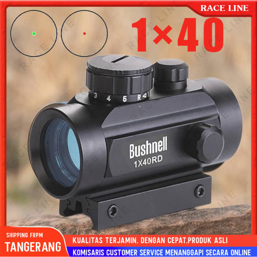 Reddot Rdl Bushnell reddot 1x40 green dot holosight metal RD / Teleskop Bushnell reddot 1x40 green d
