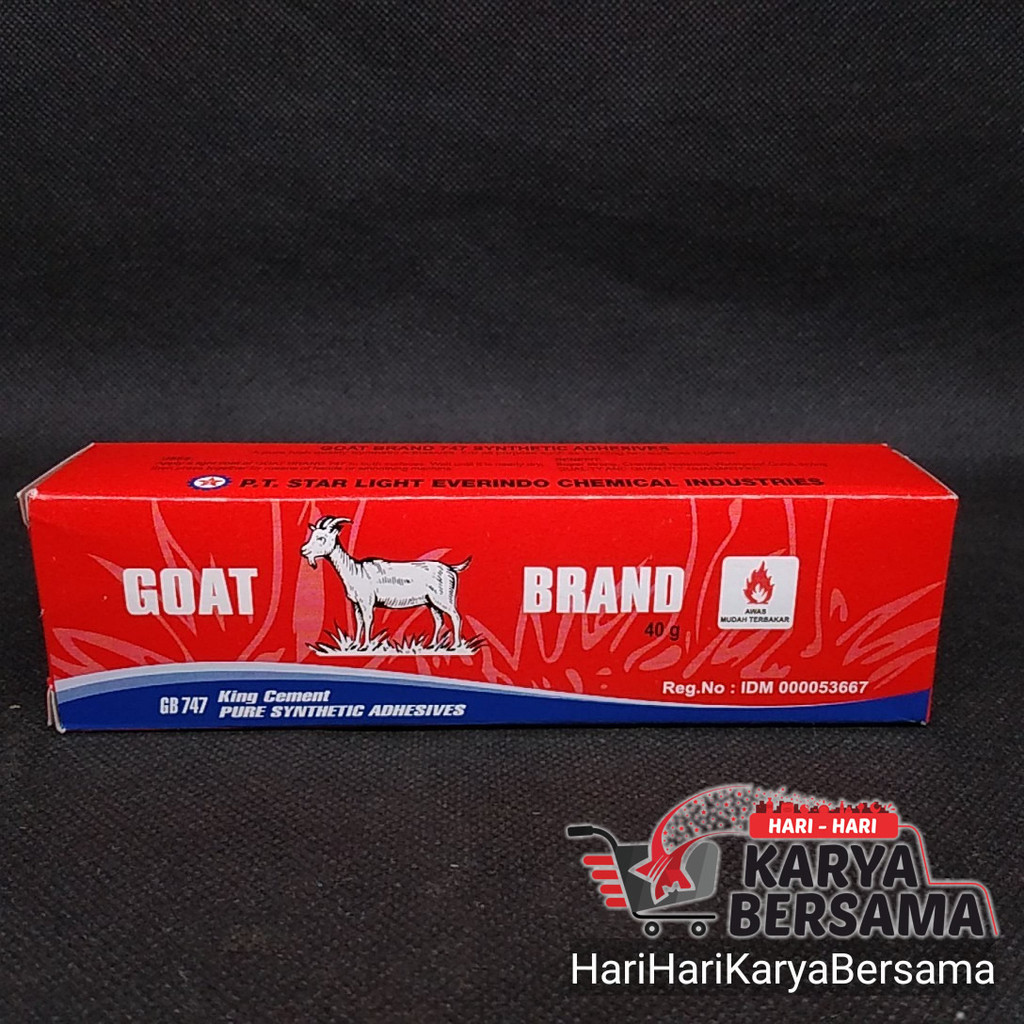 

LEM KAMBING GOAT BRAND ODOL TUBE 40GR