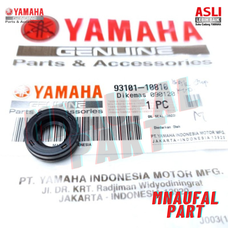 SEAL BAK KOPLING JUPITER Z. VEGA R NEW 93101-10810 ORIGINAL YGP YAMAHA GENUINE PARTS