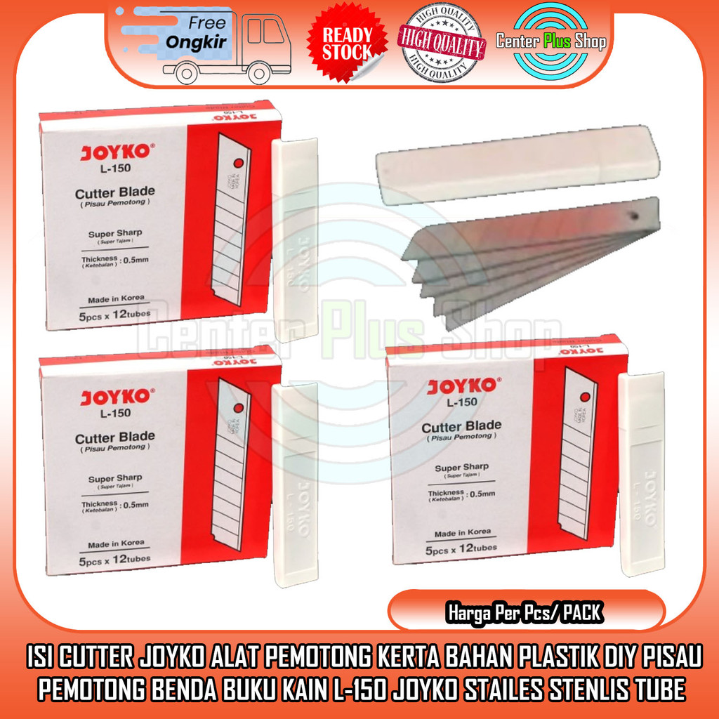 

Joyko Memotong Bahan Ketas Benda Kerajinan Plastic Plastik Industry Kain Komersial Keperluan Rumah Tangga Sekolah Kerja Kantor Bangunan Mengelupas Paper L-150 Diy Tangan Industri Pemotong Mengiris DSS Bahan Alat Perlengkapan