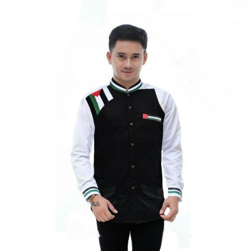 AA86 Koko Palestina Dewasa Kemeja Koko | Terlaris Kwalitas Premium Original