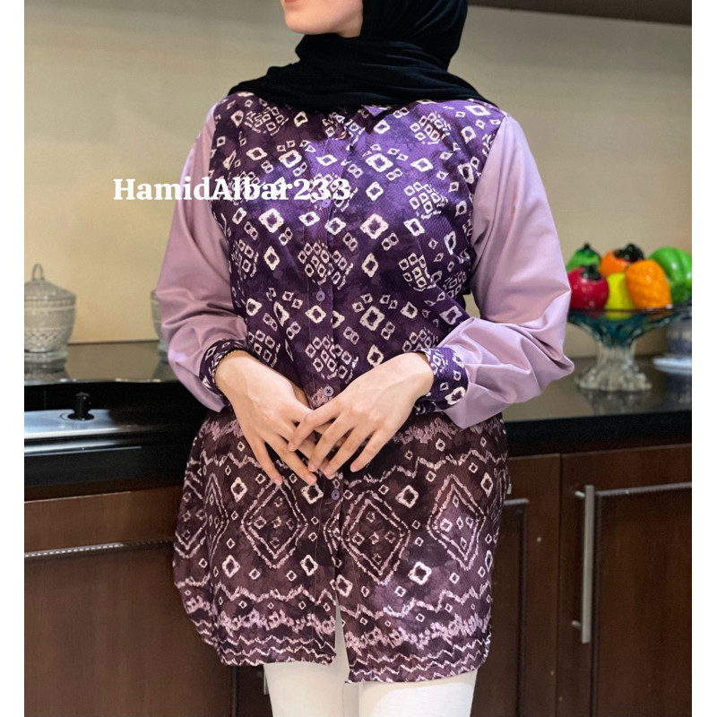 KS80 Tunik Jumputan Palembang