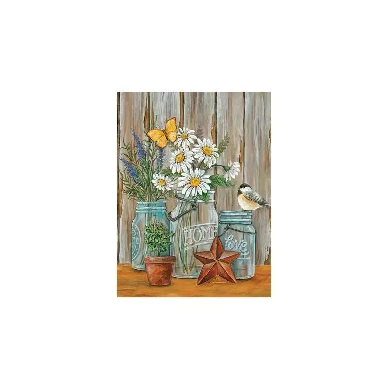 

Tulip DIY Digital Acrylic Flower Painting, Hand-Filled Landscape Painting, Explosion, 23480