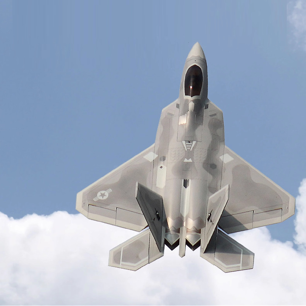 Freewing 90mm RC Jet Plane F22 Raptor 6s PNP or 8S PNP Optional