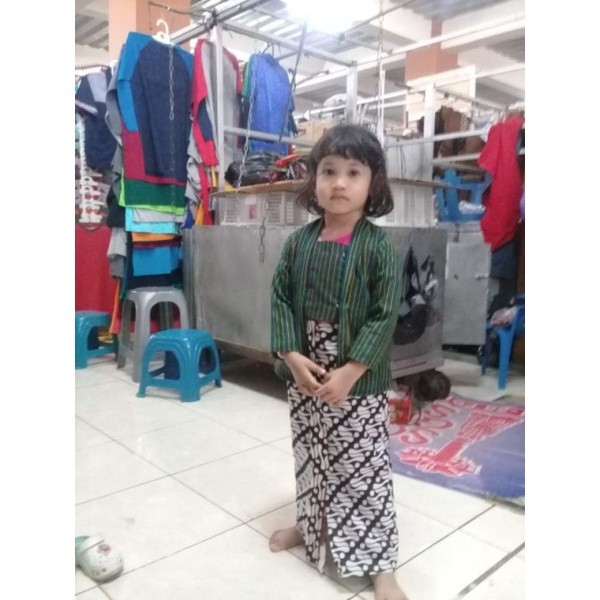 Baju Lurik [ Luriklarik ] Lurik Anak Cewek Cowok Jogja  Surjan Baju Adat Ja Solo Tenun Klaten