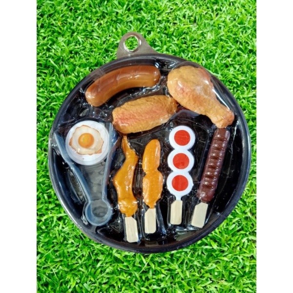 MAINAN ANAK MASAKAN SATE / HIDANGAN SATE SAJIAN RUMAH MAKAN