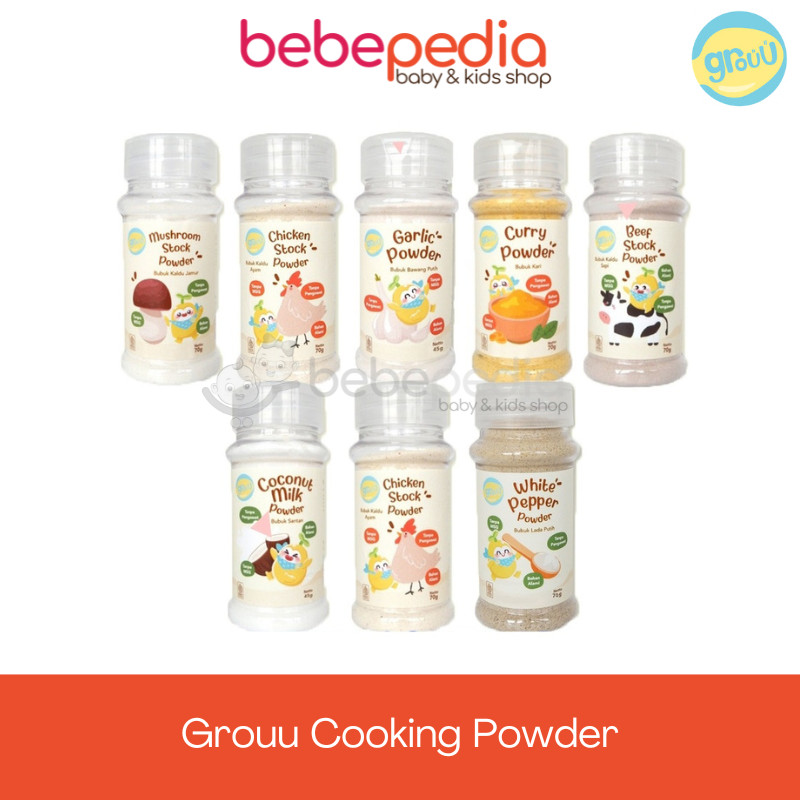 

Grouu - Cooking Powder / Bubuk Masak MPASI Rempah Masak