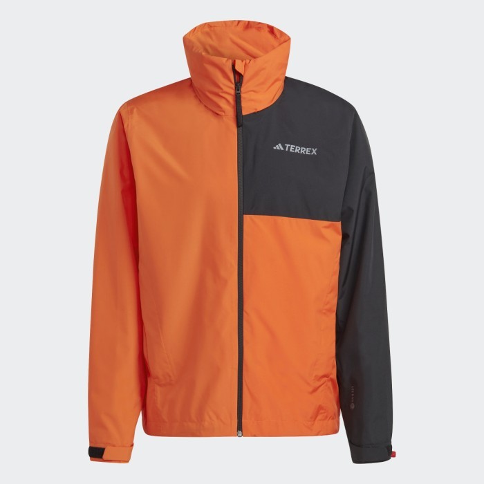 Jaket Adidas Terrex Multi Raindry 2L Orange Original