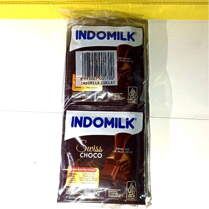 

Indomilk Susu Kental Manis Choco Saset (6x37g)