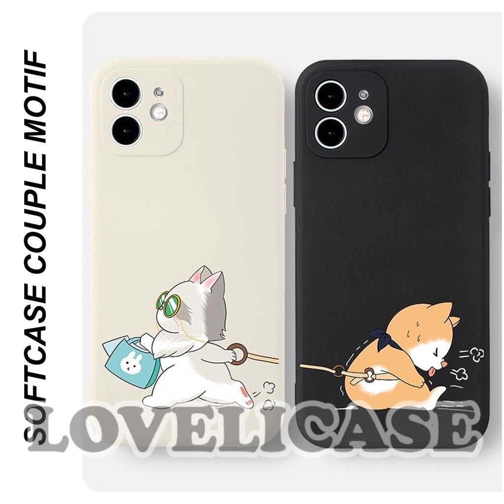 case couple type hp Vivo all type / Silikon premium /Softcase macaron / NC-20