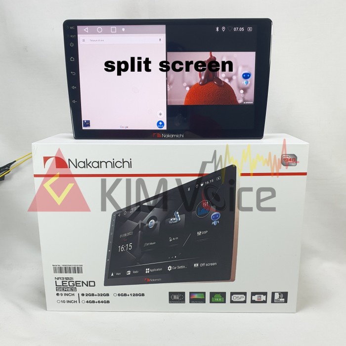 Head Unit Android Nakamichi NA3102i 9 Inch 10 inch Voice Command - 9 Inch