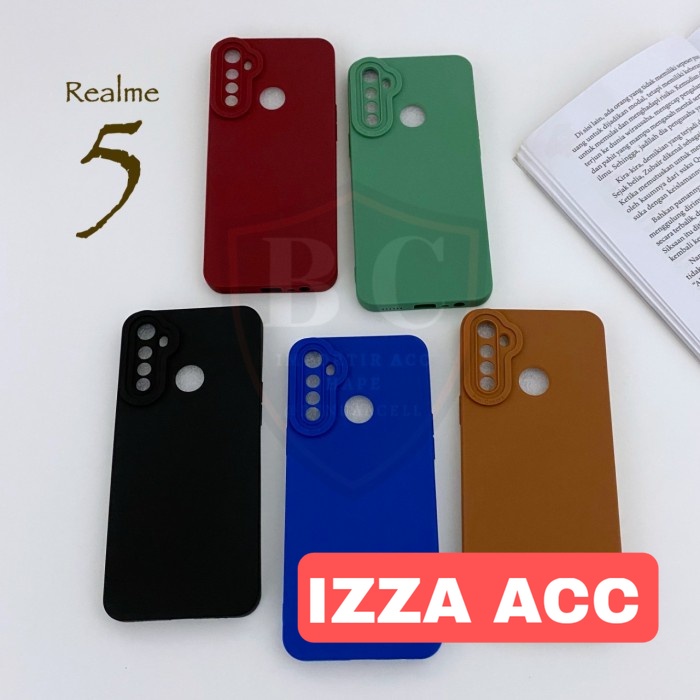 CASE REALME 5 5i 5S - SOFTCASE PRO CAMERA REALME 5 5i 5S REALME 5 PRO SILIKON MACARON TPU