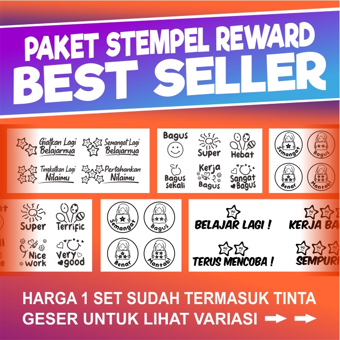 

Paket Best Seller Stempel Reward - Allmax Production