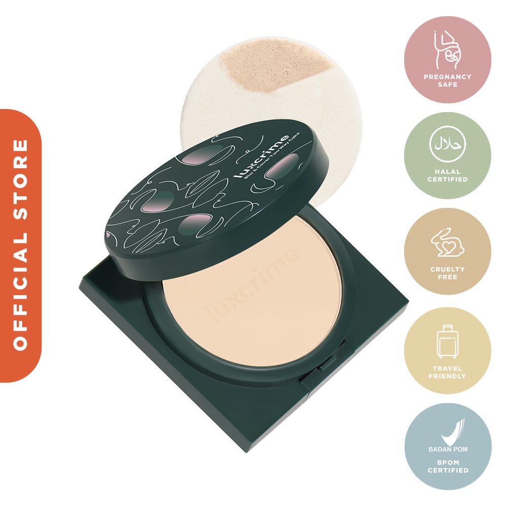 MSBB - Luxcrime Blur & Cover Two Way Cake in Cream Puff - My Skin But ...