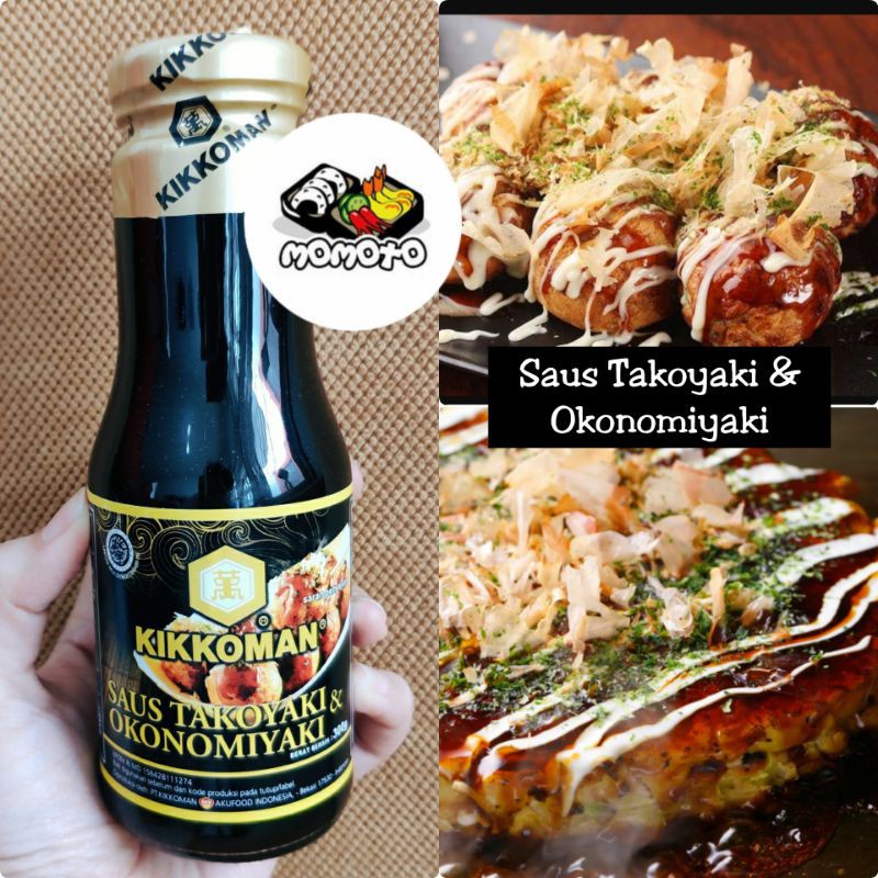 

Kikkoman Takoyaki & Okonomiyaki 300 gram botol Halal MUI