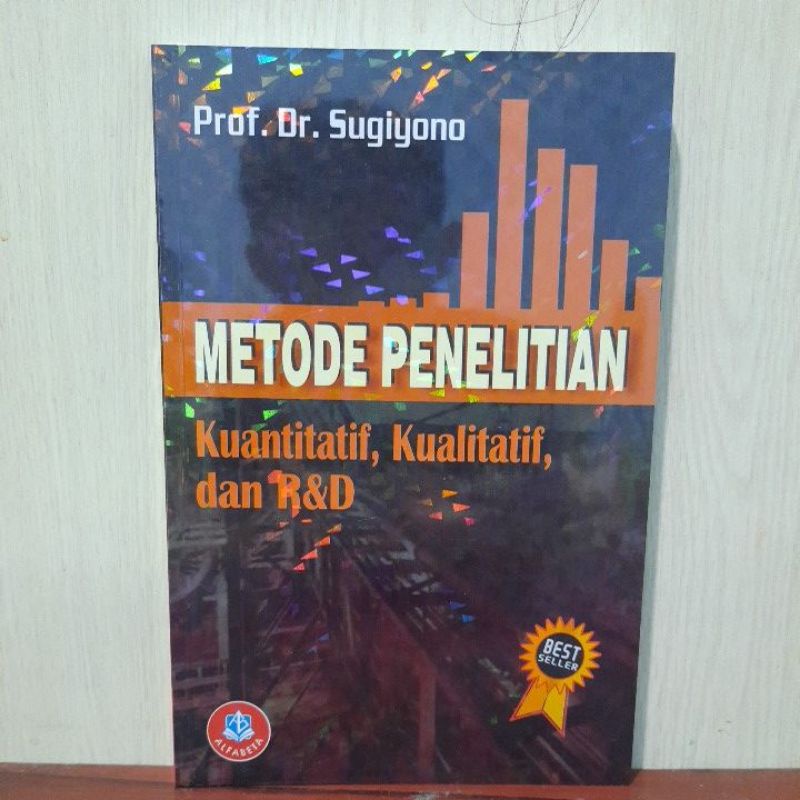 Paket 2 Buku Metode Penelitian Kuantitatif Kualitatif dan R&amp;D Terlaris - Prof.Dr.Sugiyono Terlaris
