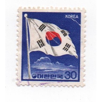 

Perangko Korea Selatan - National Symbols 30W 1980 -1987