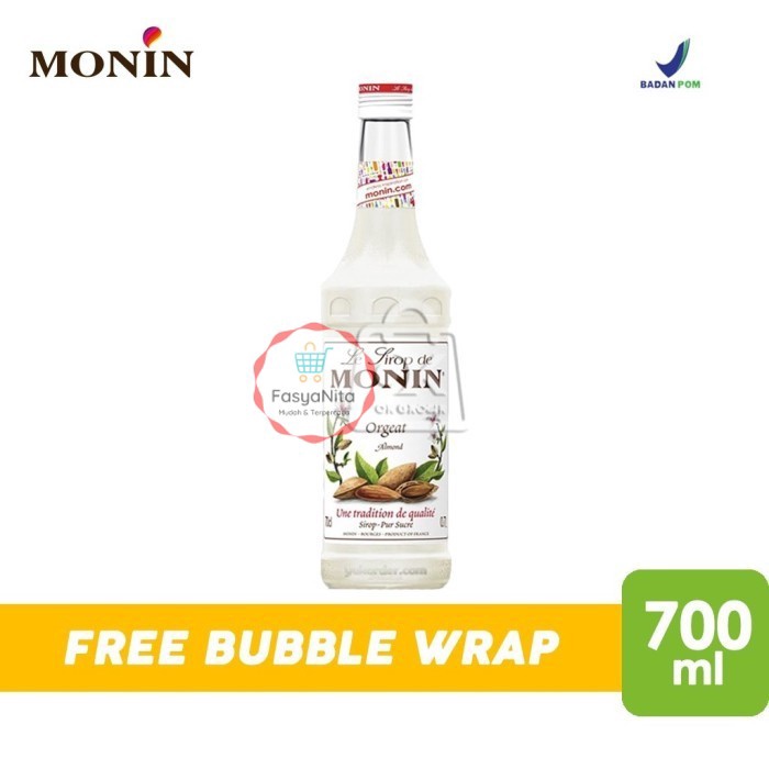 

Almond Syrup Monin / Sirup Monin [Botol 700 ml] - FasyAnita Mart Denpasar