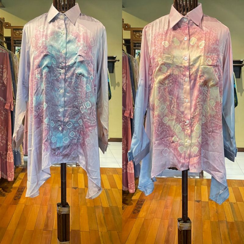 Tanira Tunik by Dian Pelangi LIMITED EDITION Baju Atasan Blus Batik Casual Formal Kerja Kantor Pesta
