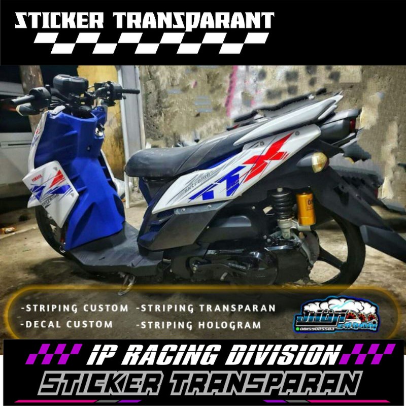 striping xride TTX extreme BISA CUSTOM DEIGN IP PROJECT