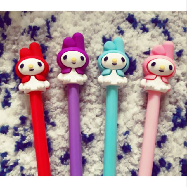 

Pen Pulpen Gel Karakter Melodi Hello Kitty Sanrio isi 12pc