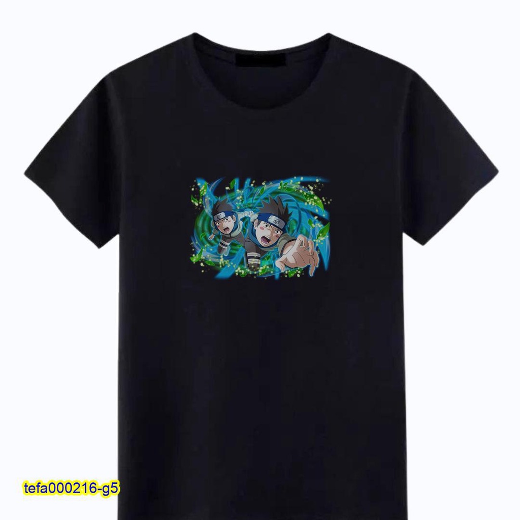 ATASAN BAJU ANIME KAOS NARUTO KAOS KONOHAMARU SARUTOBI LENGAN PENDEK ATASAN PRIA  COTTON COMBED ORIG