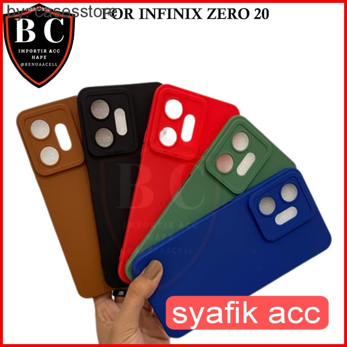 CASE INFINIX ZERO 20 - SOFTCASE PRO CAMERA INFINIX ZERO 20