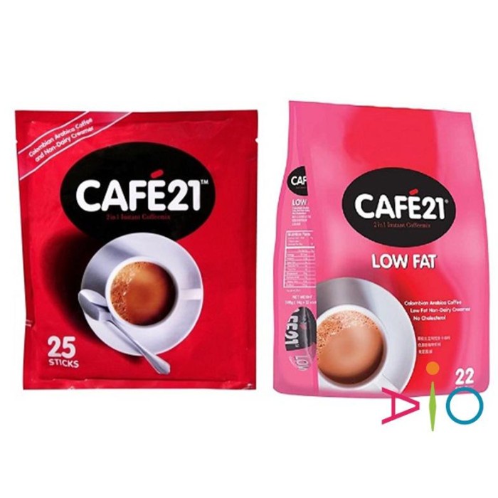

Cafe 21 Coffee mix 2in1 / Cafe21 Kopi 2 in 1 Tanpa Gula ( No Sugar