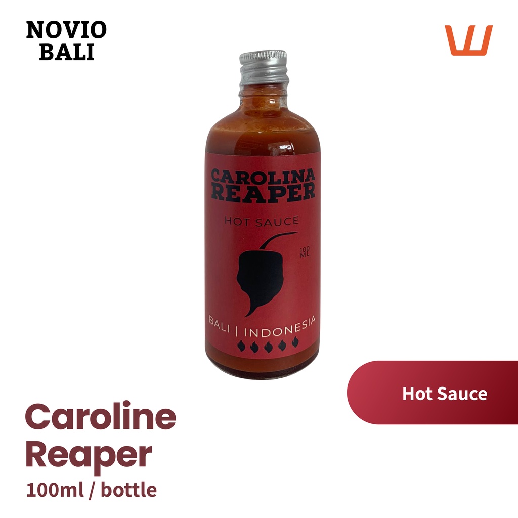 

Carolina Reaper Hot Sauce Novio 100ml