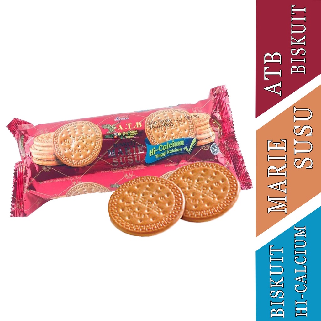 

BISKUIT - ATB BISKUIT MARIE SUSU 180g