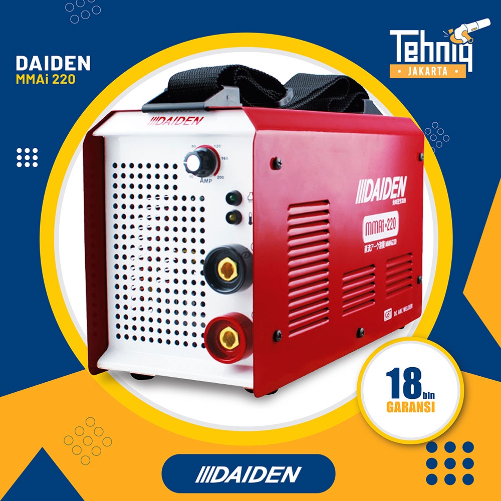 Mesin Las Listrik Daiden MMAi 220 Trafo Las