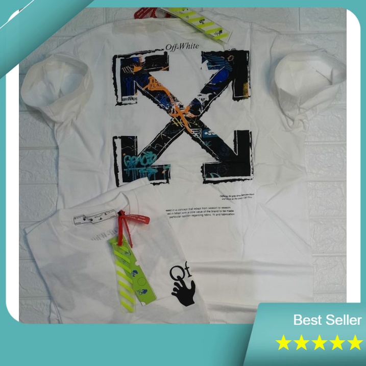 KAOS OFF WHITE ORIGINAL ARTICLE KAOS ORIGINAL ART IMPORT | KAOS OFF WHITE PRIA ORI IMPORT