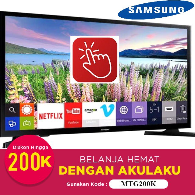 SAMSUNG LED TV 32 Inch - Smart TV - UA32T4500 - garansi RESMI SAMSUNG