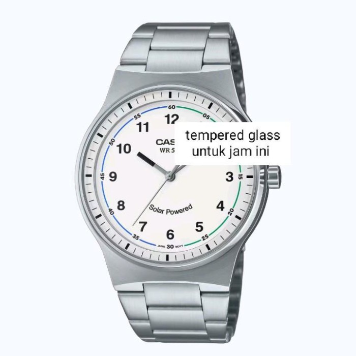 nur tempered glass for CASIO MTP-RS105D-7BV anti gores jam tangan TG pelindung layar screen protecto