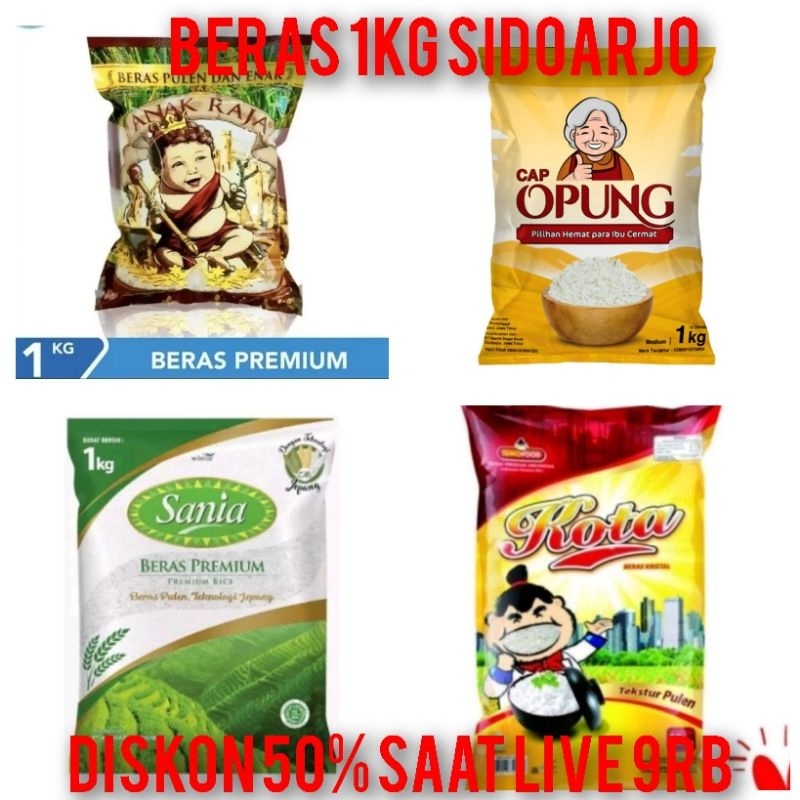 

(BISA COD) BERAS PREMIUM1KG